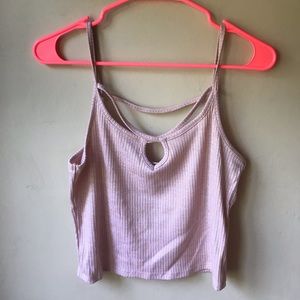 Pink Crop Top